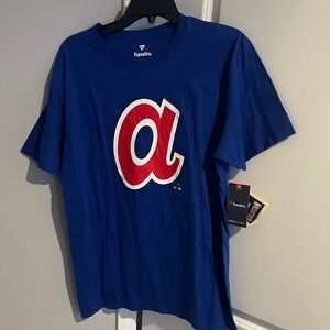 Fanatics Royal Blue Tee with Red Accent